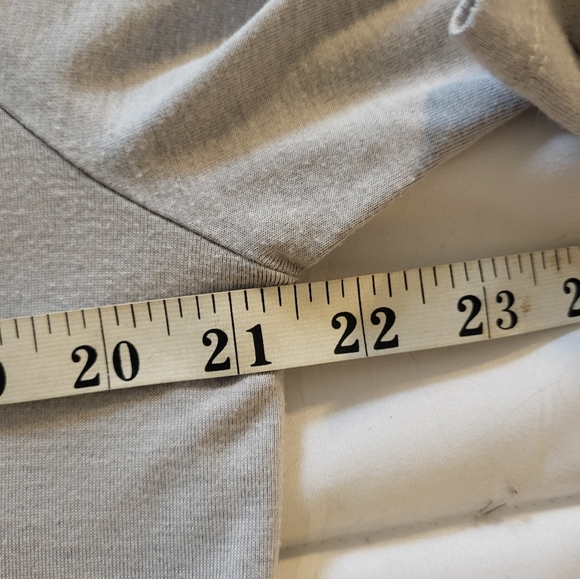 Gray Long Sleeve Henley Shirt - Picture 3 of 4